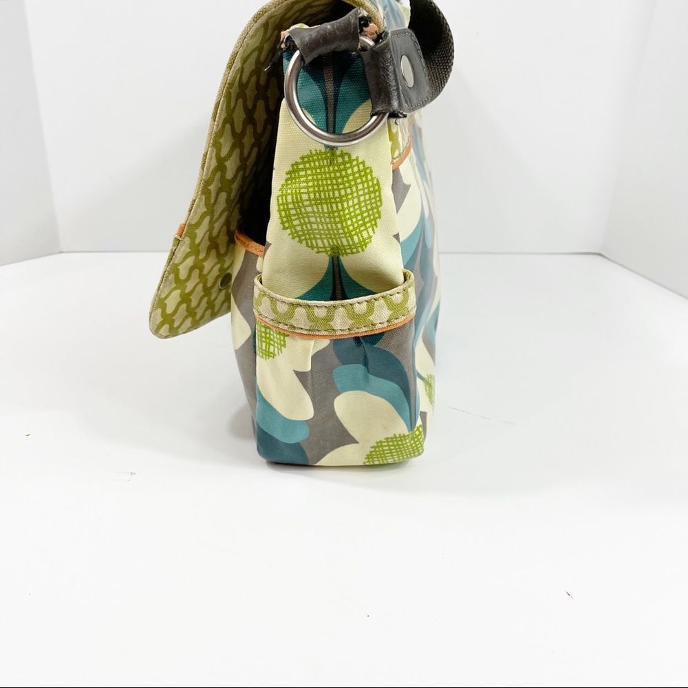 Vintage Fossil Key Per Whimsical Waxed Messenger … - image 8